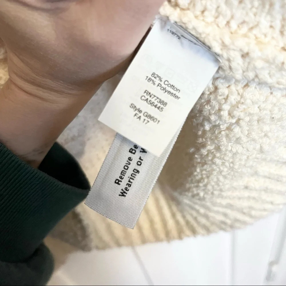 Madewell Loop-Edge Pullover Sweater Size Small - image 6